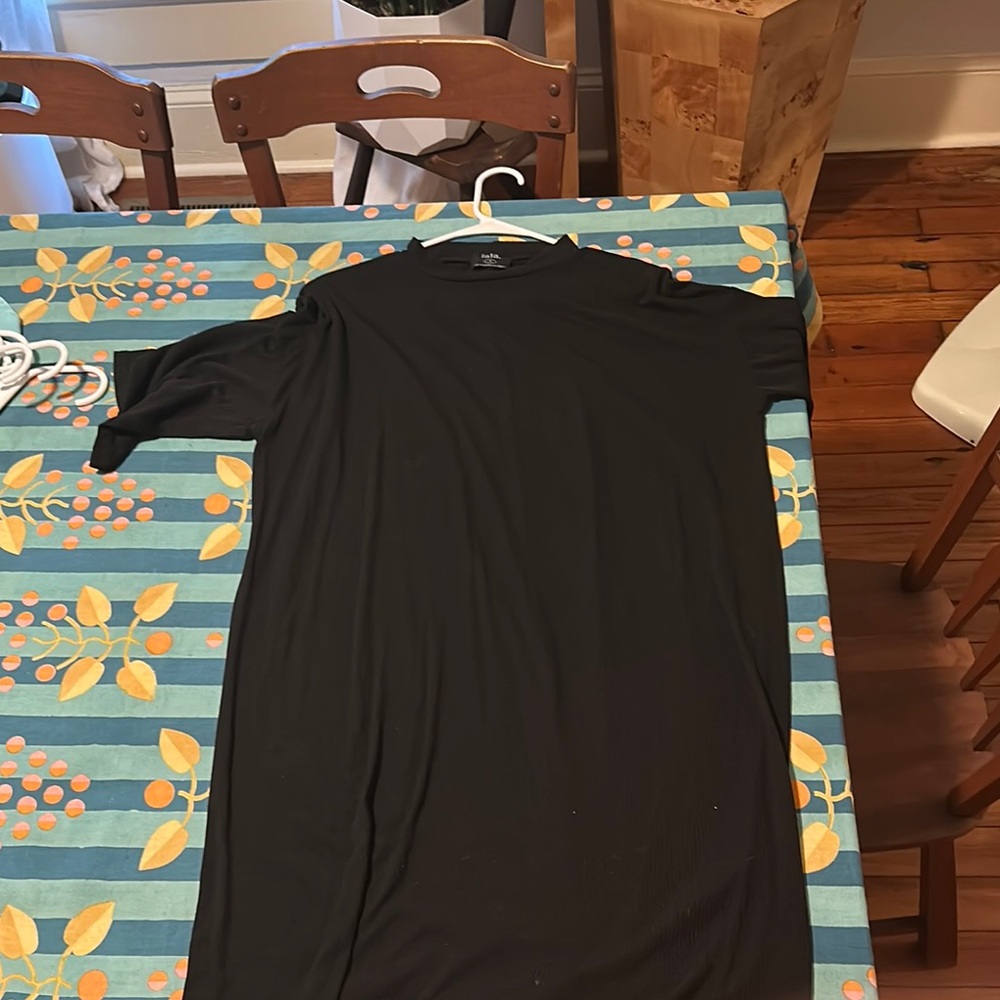 Dressed in LALA Black Short-Sleeve Knit Dress